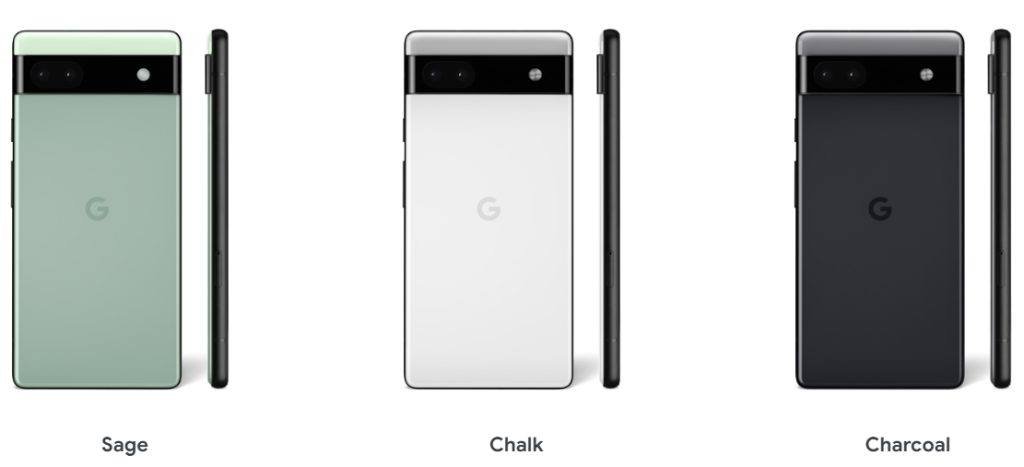 Google Pixel 6とGoogle Pixel 6aのスペック比較